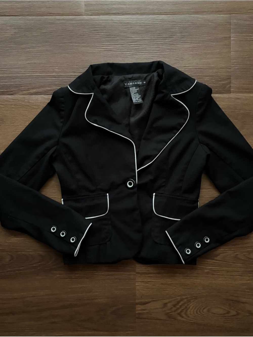 Vintage Rampage Cropped Blazer